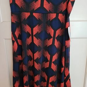 Xl lularoe azure skirt NWT